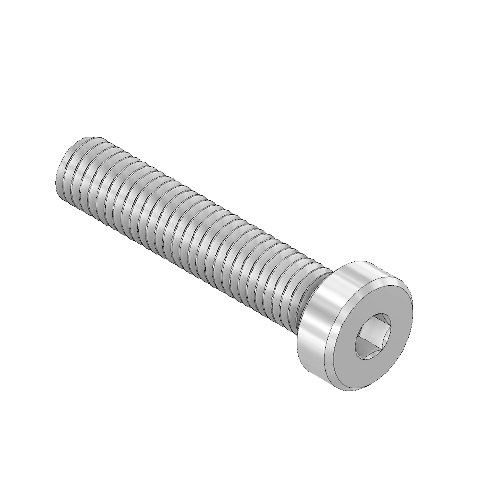 M3X25LHSCS-0 MODULAR SOLUTIONS M3 X 25 LOW HEAD SOCKET CAP SCREW M3-0.5 X 25MM